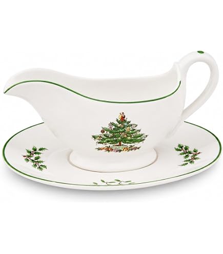Amazon.com | Spode Christmas Tree 32oz Teapot with Peppermint